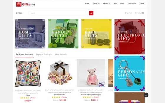 Gifts Shop: Readymade Gift Shop Script