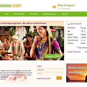 Matrimonial Website Script: Matrimonial Website Script
